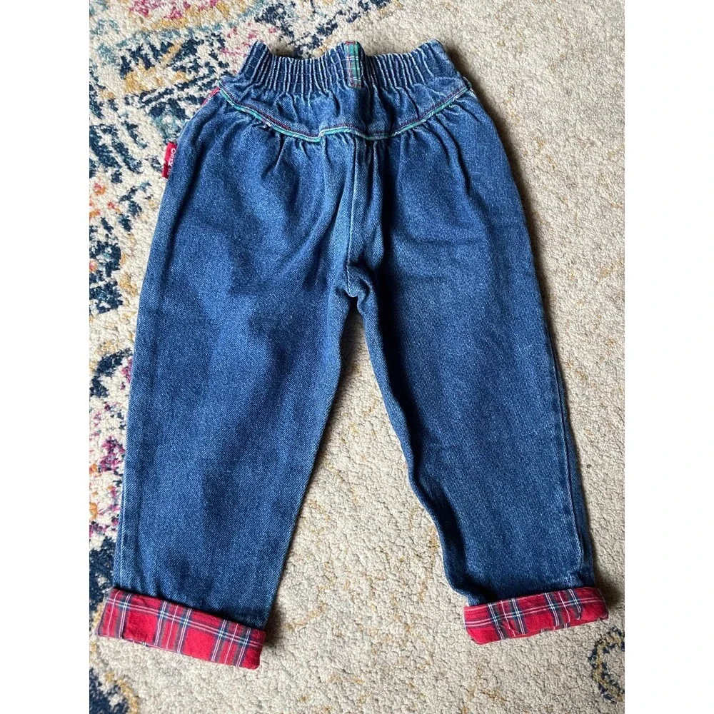 Vintage Oshkosh pants with plaid